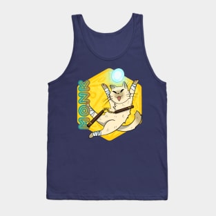 D&D Monk Cat Tank Top